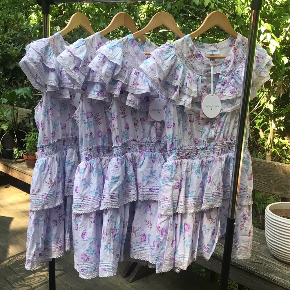 NWT M XL 1X LoveShackFancy x Target Lou Dress New